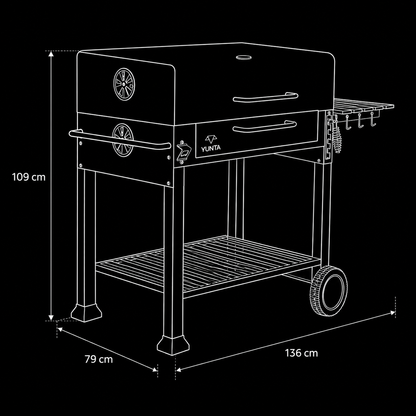 Parrilla Modular Siete fuegos
